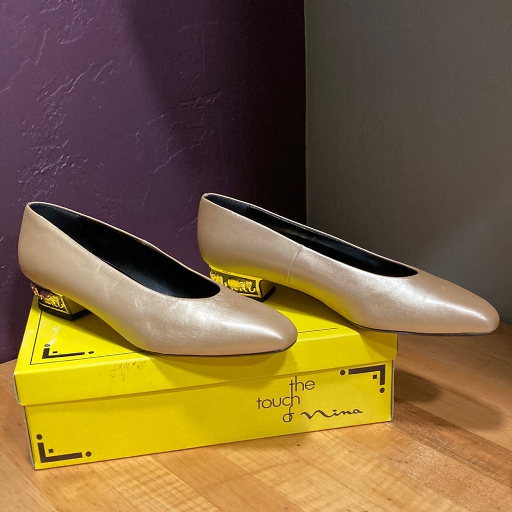 Vintage Elephant heel flats